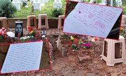 Kahramanmaraş'ta Hayatını Kaybeden Öğrencilerin Mezarlarına Duygusal Notlar