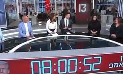 Kanal 13 Televizyonu ABD-İran Gerginliğini Geri Sayım Sayacıyla Ekrana Taşıdı