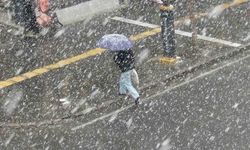 Kars'ta Nisan Ayında Yoğun Kar Yağışı Etkili Oldu