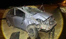 Keşan-Enez Yolunda Otomobil Takla Attı: 2 Yaralı