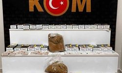 Kırşehir'de İş Yerinde 12 Bin Dolu Makaron ve 4 Kilogram Kıyılmış Tütün Ele Geçirildi