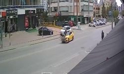 Konya'da Taksi ile Bisiklet Çarpıştı: 1 Kişi Yaralandı