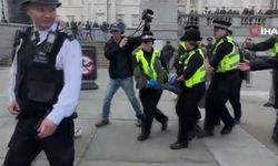 Londra'da Filistin'e Destek Gösterisinde 212 Kişi Gözaltına Alındı