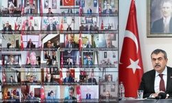 Milli Eğitim Bakanı Tekin, 81 İl Milli Eğitim Müdürü ile Çevrim İçi Toplantı Düzenledi