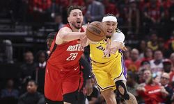NBA Playofflarında Lakers, Rockets'ı Zorlanarak Geçti