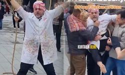 Rize'de İsrail Protestosunda İp Boynu Sıkınca Öğretim Üyesi Kurtarıldı