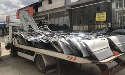 Sakarya'da Kaçak Otomobil Parçalarına Operasyon