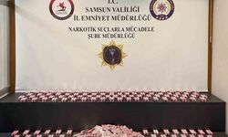 Samsun'da Uyuşturucu Operasyonunda 15 Bin 750 Hap Ele Geçirildi