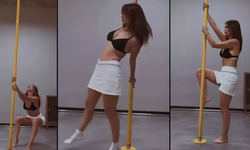 Seray Kaya, 'Sultana' filmi için direk dansı eğitimi aldı