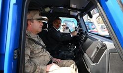 Şırnak İl Jandarma Komutanlığına Yeni Zırhlı Araçlar Katıldı