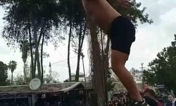 Tarsus'ta Şelaleden Suya Atlayan Kişiye Para Cezası