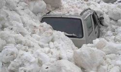 Trabzon'da Çığın Altında Kalan Araçta Bulunanlar Kurtarıldı