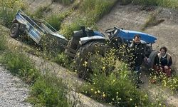 Turgutlu'da Traktör Kazası: Ön Lastiğin Fırlaması Sonrası 2 Kişi Yaralandı