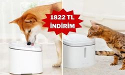 Xiaomi'den Evcil Hayvanlar İçin Hijyenik ve Akıllı Su Çeşmesi İndirime Girdi