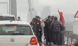 15 Temmuz Şehitler Köprüsü'nde Gösteri Girişimine Müdahale