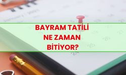 2026 Kurban Bayramı Tatili Ne Zaman Sona Eriyor?