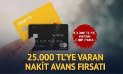 25.000 TL Nakit Avans İmkanı