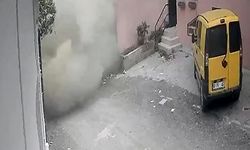 Adana'da Üç Katlı Binanın Çökme Anı Kamerada