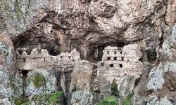 Ankara'da Sümela Manastırı'na Benzeyen Gizemli Yapı