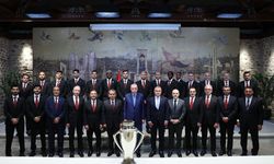 Başkan Erdoğan, Şampiyon Galatasaray'ı Kabul Etti