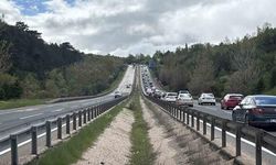 Bayram Dönüşü Gerede Güzergahında Trafik Yoğunluğu Başladı