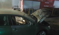 Bilecik'te Seyir Halindeki Otomobil Motorundan Alev Aldı