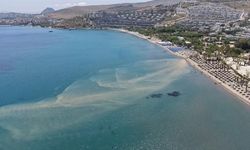 Bodrum'da İçme Suyu Hattında Patlama: Deniz Rengi Değişti