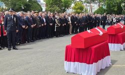 Çorlu'da Şehit Olan Polisler İçin Tören Düzenlendi
