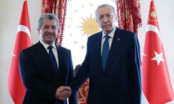 Cumhurbaşkanı Erdoğan, IKBY Başbakanı Barzani ile Görüştü