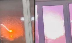 Diyarbakır'da 4 Katlı Binaya Yıldırım Düştü