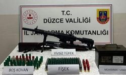 Düzce'de Havaya Ateş Eden 2 Kişi Jandarma Tarafından Yakalandı