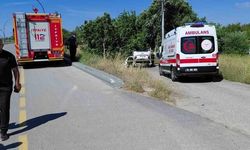 Edremit'te Kontrolden Çıkan Otomobilde 1 Kişi Hayatını Kaybetti, 3 Kişi Yaralandı