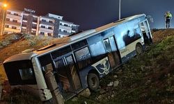 Elazığ'da Halk Otobüsü Şarampole Devrildi