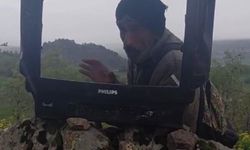Elazığlı Çoban, Kırık Televizyonla Hava Durumu Uyarısı Yaptı