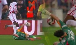 Galatasaray'da Günay Güvenç Kırmızı Kartla Oyun Dışı Kaldı