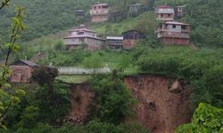 Giresun Kovanlık'ta Heyelan Nedeniyle 11 Ev Boşaltıldı