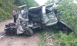 Giresun'da Takla Atan Kamyonetten Yaralı Kurtulanlar Kaza Anını Anlattı