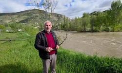 İspir'de Çoruh Vadisi'nde Kar Erimesi Nedeniyle Su Seviyesi Yükseldi, Evler Tahliye Ediliyor