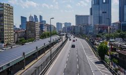İstanbul'da Bayram Tatilinde Trafik Yoğunluğu Düşük Seviyelerde Seyretti