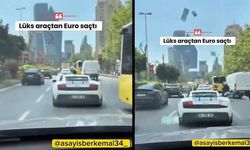 İstanbul'da Lüks Araçtan Euro Saçılması Sosyal Medyada Gündem Oldu