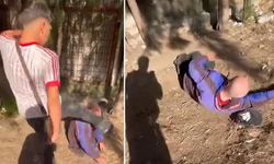İzmir'de Yaşlı Adamın Yüzüne Tekme Atan Şüpheliler Gözaltına Alındı