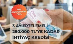 Kredili Mevduat Hesabıyla 3 Ay Ertelemeli Nakit İmkanı