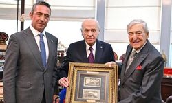 Rahmi Koç ve Ali Koç'tan Devlet Bahçeli'ye Ziyaret