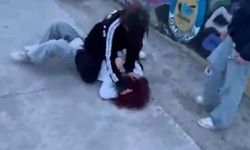 Samsun'da Ortaokulda Akran Zorbalığı Kamerada