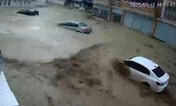 Samsun'da Yaşanan Sel Felaketinin Korku Dolu Anları Kamerada