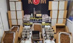 Sivas'ta Kaçak Tütün Operasyonunda Binlerce Makaron Ele Geçirildi