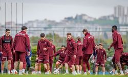 Trabzonspor, Göztepe Maçı Öncesi Son Antrenmanını Yaptı