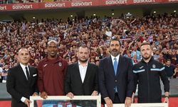 Trabzonspor, Visca ve Nwakaeme'ye Teşekkür Plaketi Verdi