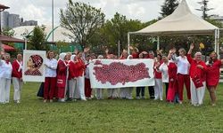 Türkiye'nin 81 İlinden Gelen Motiflerle Oluşturulan Dev Harita Ankara'da Sergileniyor