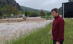 Zile'de Sağanak Sonrası Belpınar Barajı Taştı